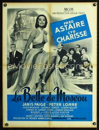 a466 SILK STOCKINGS French 23x32 movie poster '57 Astaire, Charisse