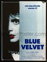 a505 BLUE VELVET French 15x21 movie poster '86 David Lynch, Rossellini
