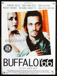 a508 BUFFALO '66 French 15x21 movie poster '98 Christina Ricci, Gallo