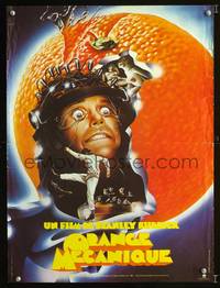 a515 CLOCKWORK ORANGE French 15x21 movie poster R82 Kubrick classic!