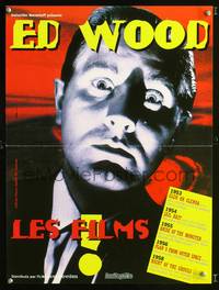 a526 ED WOOD FESTIVAL French 15x21 movie poster '95 great image!