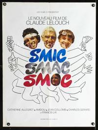 a468 SMIC SMAC SMOC French 23x32 movie poster '71 Claude Lelouch
