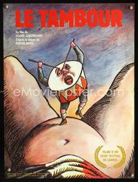 a556 TIN DRUM French 15x21 movie poster '80 wacky Roland Topor art!