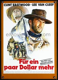 a037 FOR A FEW DOLLARS MORE German movie poster R78 Casaro art!