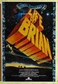 a053 LIFE OF BRIAN int'l 1sh '79 Monty Python, he's not the Messiah, he's just a naughty boy!