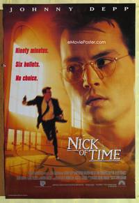 a019 NICK OF TIME Middle Eastern movie poster '95 Johnny Depp