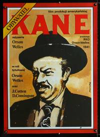 a009 CITIZEN KANE Polish movie poster R87 Orson Welles by Marszatek!