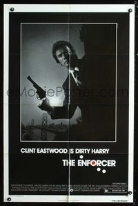 b217 ENFORCER one-sheet movie poster '76 Clint Eastwood is Dirty Harry by Bill Gold!