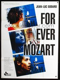 c439 FOR EVER MOZART French one-panel movie poster '96 Jean-Luc Godard
