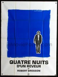 c442 FOUR NIGHTS OF A DREAMER French one-panel movie poster '71 Robert Bresson