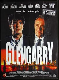 c453 GLENGARRY GLEN ROSS French one-panel '92 David Mamet, Al Pacino, Jack Lemmon, New York City!