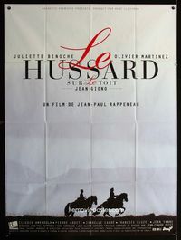 c474 HORSEMAN ON THE ROOF French one-panel movie poster '95 Juliette Binoche, Jean-Paul Rappeneau