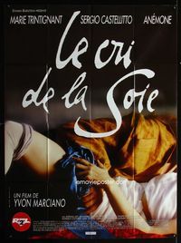 c514 SCREAM OF THE SILK French one-panel movie poster '96 Yvon Marciano, sexy image!