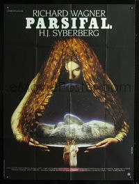 c587 PARSIFAL French one-panel movie poster '82 from Richard Wagner's opera, cool fantasy image!