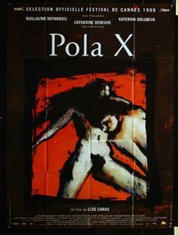 c598 POLA X French one-panel poster '99 Leos Carax, Catherine Deneuve, sexy Marie Roubenne art!