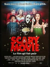 c619 SCARY MOVIE French one-panel movie poster '00 Wayans Bros. horror spoof!