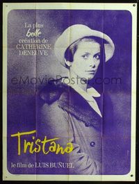 c667 TRISTANA French one-panel poster '70 Luis Bunuel, great image of Catherine Deneuve by Ferracci!
