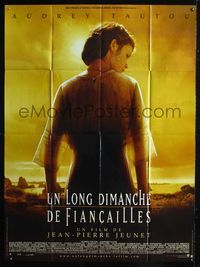 c679 VERY LONG ENGAGEMENT French one-panel movie poster '04 Jean-Pierre Jeunet, Audrey Tautou