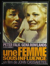 c696 WOMAN UNDER THE INFLUENCE French one-panel '74 John Cassavetes, Peter Falk, Gena Rowlands