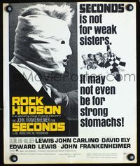 c246 SECONDS WC '66 Rock Hudson, John Frankenheimer, not for weak sisters or strong stomachs!