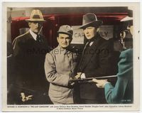 d196 LAST GANGSTER color 8x10 movie still '37 close up Edward G. Robinson looking angry!