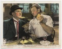 d266 PORT OF SEVEN SEAS color 8x10 movie still '38 Wallace Beery & Frank Morgan playing cards!