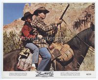 d015 AND NOW MIGUEL color 8x10 movie still '66 Guy Stockwell & Pat Cardi on horseback!