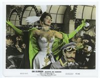 d031 BEAUTIFUL BUT DANGEROUS color 8x10.25 movie still '57 sexy Gina Lollobrigida in fancy dress!