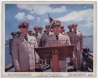 d062 CAINE MUTINY color 8x10 movie still #7 '54 Humphrey Bogart takes over command of the Caine!