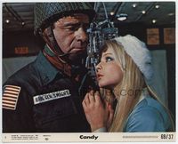 d063 CANDY color 8x10 movie still #8 '68 sexy Ewa Aulin with General Walter Matthau!