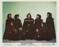 d091 COURT JESTER color 8x10 movie still '55 best image of Danny Kaye & Hermines Midgets!