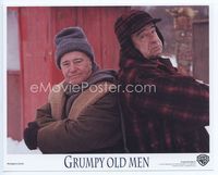 d158 GRUMPY OLD MEN color 8x10 movie still '93 close up of Walter Matthau & Jack Lemmon!