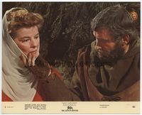 d199 LION IN WINTER color 8x10 movie still #2 '68 Katharine Hepburn & Peter O'Toole close up!