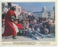 d202 LONG SHIPS color 8x10 movie still #11 '64 Richard Widmark and vikings captured!