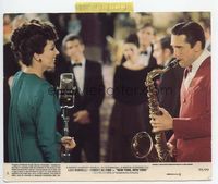 d236 NEW YORK NEW YORK color 8x10 #2 '77 Robert De Niro plays saxophone while Liza Minnelli sings!