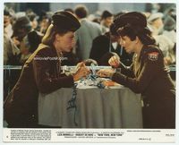 d235 NEW YORK NEW YORK 8x10 mini movie lobby card #6 '77 close up of Liza Minnelli in uniform!
