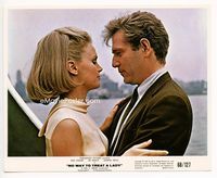d239 NO WAY TO TREAT A LADY color 8x10 movie still '68 great close up of Lee Remick & George Segal!