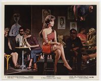 d257 PENELOPE Eng/US color 8x10 movie still #7 '66 sexiest Natalie Wood in beatnik bar!