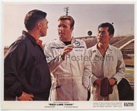 d276 RED LINE 7000 color 8x10 movie still '65 race car driver James Caan & George Takei!