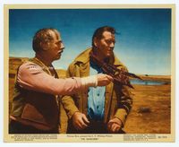 d294 SEARCHERS color 8x10 movie still #10 '56 John Wayne & John Qualen close 2-shot!