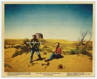 d298 SEARCHERS color 8x10 movie still #4 '56 John Wayne & Jeffrey Hunter in Monument Valley!