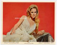 d307 SHE Eng/US color 8x10 movie still #3 '65 best super sexy Ursula Andress ultra close up!