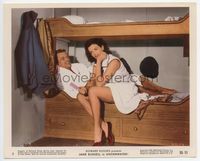 d360 UNDERWATER color 8x10 movie still #2 '55 sexy Jane Russell in lower bunk with Richard Egan!