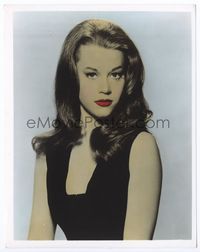 d181 JANE FONDA color 8x10.25 movie still '60s great sexy young close portrait!