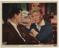 d375 YOUNG AT HEART color 8x10 movie still #12 '54 great close up of Doris Day & Frank Sinatra!