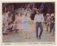 d193 KISSIN' COUSINS English Front of House movie lobby card #6 '64 country Elvis Presley at dance!