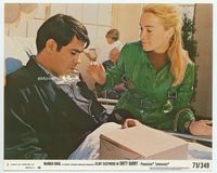 d103 DIRTY HARRY 8x10 mini movie lobby card #4 '71 Reni Santoni visited by wife in hospital!