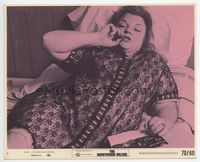 d168 HONEYMOON KILLERS 8x10 mini movie lobby card #8 '70 close up Shirley Stoler eating chocolates!