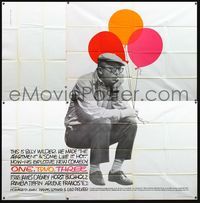 1a046 ONE TWO THREE six-sheet '62 incredible huge image of director Billy Wilder!