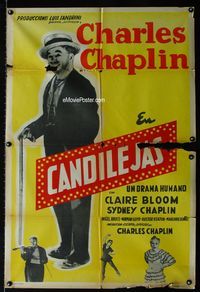 1a487 LIMELIGHT Argentinean R60s three great images of Charlie Chaplin!